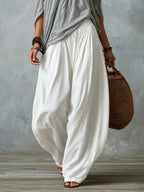 Women Boho Off-Shoulder Blouse &amp; Harem Pants Set